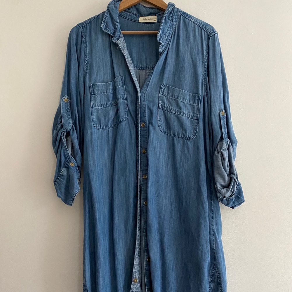 Anthropologie Denim Tunic